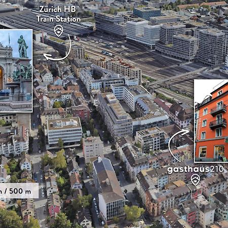 Gasthaus 210 Zürich Eksteriør billede